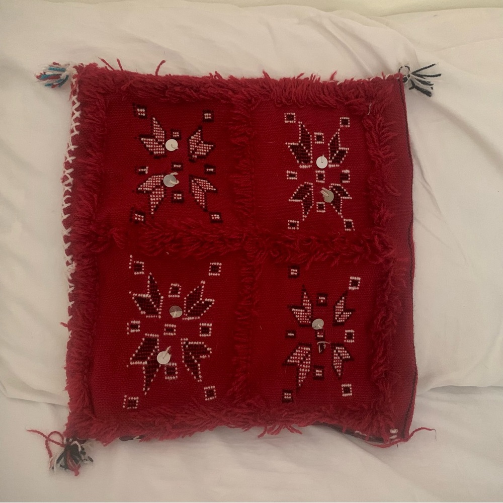 Moroccan Berber Handira Pillow Cover